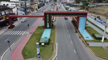 A opção para o bloqueio da avenida 19 de Maio será a rua Manoel Gajo, no sentido Rio-Santos - Divulgação/Prefeitura de Bertioga