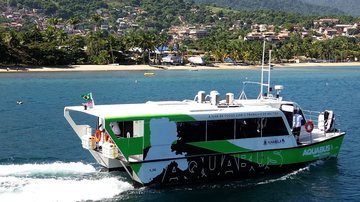 Três embarcações farão os traslados entre São Sebastião e Ilhabela - Divulgação/PMI