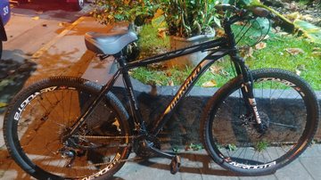 A bicicleta furtada está avaliada em mil reais - Divulgação/Prefeitura de Santos