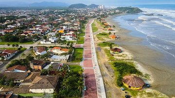 Orla da praia do Cibratel I terá parque linear com 500 metros de extensão - Prefeitura de Itanhaém