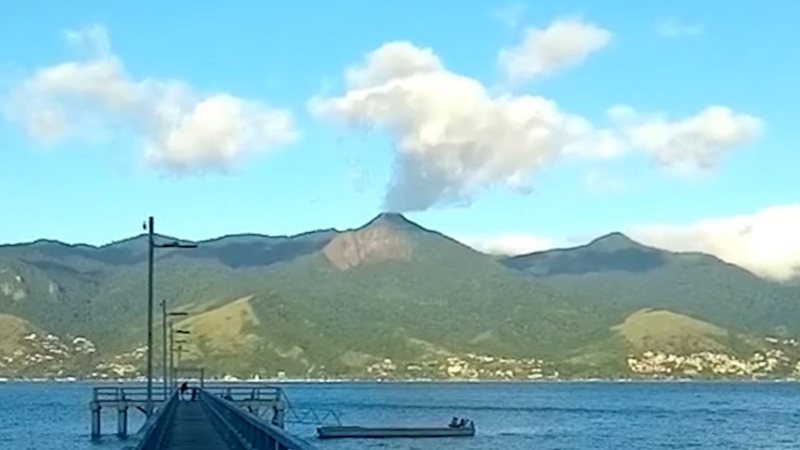Vídeo que circula nas redes sociais levanta \u0022polêmica\u0022: tem vulcão em Ilhabela?