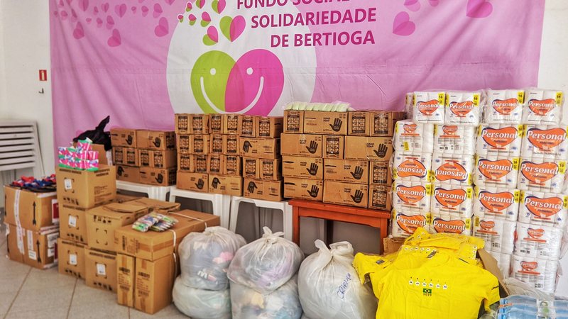 Fundo Social de Solidariedade centraliza doações e entrega - Divulgação / Prefeitura de Bertioga