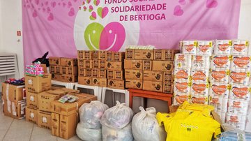 Fundo Social de Solidariedade centraliza doações e entrega - Divulgação / Prefeitura de Bertioga