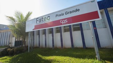 Fatec de Praia Grande fica na praça 19 de Janeiro, no bairro Boqueirão - Fred Casagrande/Prefeitura de Praia Grande
