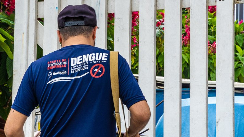 Para reforçar o trabalho, a prefeitura de Bertioga contratou mais agentes de saúde - Divulgação/Prefeitura de Bertioga