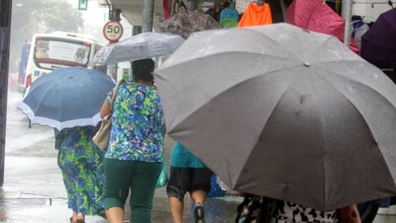 Separe o guarda-chuva e o casaco para este início de semana - Divulgação/Prefeitura de Santos
