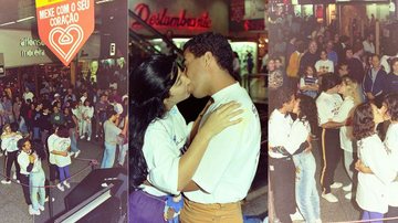 A previsão era que durasse pouco tempo, mas se prolongou por dois meses - Reprodução/Blog Memória Santista