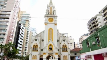 Igreja da Pompeia fica localizada na praça Benedicto Calixto, nº1- Pompeia - Prefeitura de Santos/Diocese de Santos