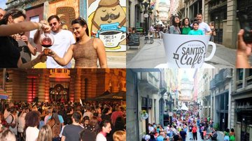 Festival Santos Café é um dos principais eventos do calendário turístico da cidade - Divulgação/Prefeitura de Santos