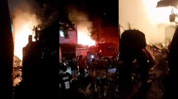 O incêndio ocorreu na noite de sábado (1°) - Reprodução/Instagram @marcelorickyoficial