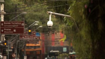 Número atual de 1.763 câmeras vai saltar para mais de 3.200 - Francisco Arrais/Prefeitura de Santos