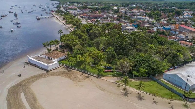 Neste ano, visitantes acessam a tenda pelo portão principal do Parque dos Tupiniquins - Foto: Arquivo/Prefeitura de Bertioga