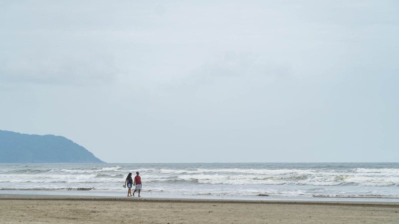 Há chance de garoar na manhã de sexta-feira (19) em algumas cidades do litoral de SP - Raphael Campos/CN