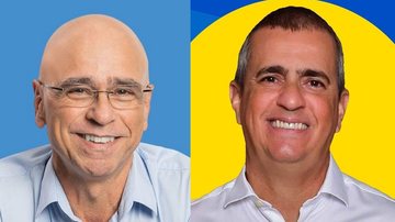 Toninho Salgado (direita) está em seu terceiro mandato de vereador - Divulgação/Facebook