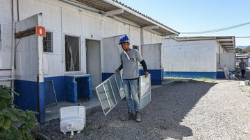 Vila de passagem abrigou 59 famílias, no bairro Topolândia - Governo SP