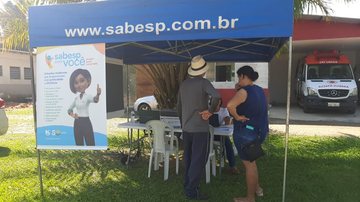Ação pretende incentivar e facilitar  pedido de ligação na rede de esgoto - Divulgação/Sabesp