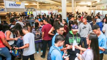 Feira em Praia Grande é considerada o maior evento de educação da região - Divulgação/Prefeitura de Praia Grande