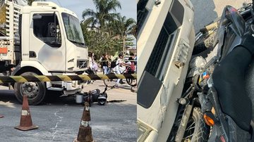 O motociclista segue em acompanhamento no Hospital Municipal de Bertioga - Reprodução