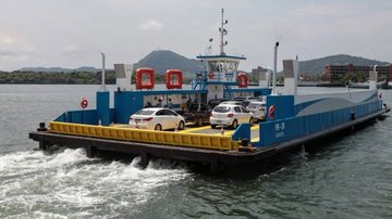 Travessia entre Santos e Guarujá - Isabela Carrari/Prefeitura de Santos