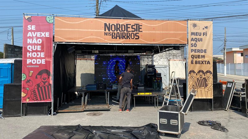 Nordeste nos Bairros acontece neste fim de semana no Rio da Praia, em Bertioga - Costa Norte