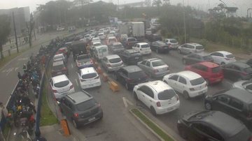 Neblina densa paralisa travessia de balsa - Divulgação/Semil