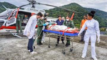 Simulados de evacuação são realizados em São Sebastião desde 2023 - Divulgação/PMSS