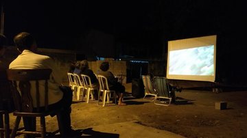 Escolha do local de exibição recai em áreas periféricas ou distantes de atividades culturais - Reprodução/CineOcupa