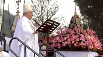 No domingo (8), haverá missa campal em frente à Catedral, a partir das 10 horas - Prefeitura de Santos