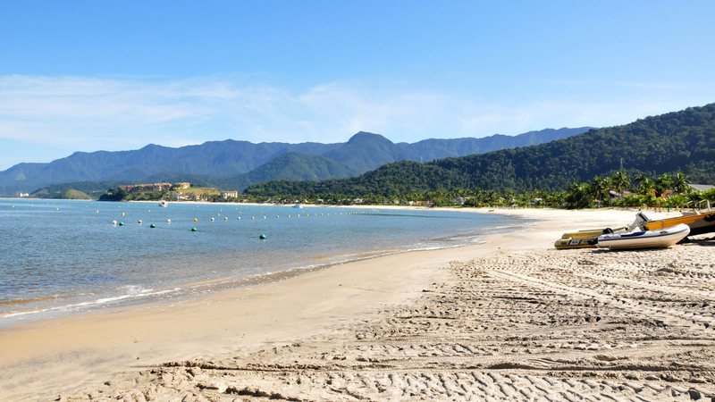 Praia da Tabatinga em Caraguatatuba - Acervo / Prefeitura de Caraguatatuba