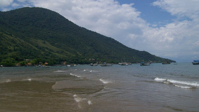 Praia da Baleia em São Sebastião, litoral de São Paulo - Rosangela Falato