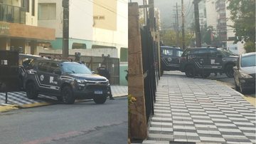 Imagens obtidas de forma exclusiva mostram a ação de policiais da Rota na Operação Hereditas - Portal Costa Norte