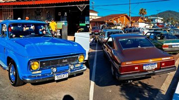 Carros com mais de 20 anos e até os que já possuem placa preta, com mais de 30 anos, como o Ford 1951 poderão ser vistos - Reprodução/Instagram @automotivoclube_bertioga