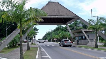Entrada da cidade de Peruíbe, litoral de São Paulo - Flávia Souza