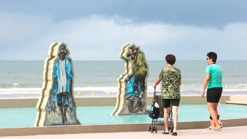 Praça Duque de Caxias; 6 praças de Praia Grande para quem quer diversão além da praia Praça Nossa Senhora de Fátima, no bairro Vila Caiçara, em Praia Grande - Turismo Praia Grande