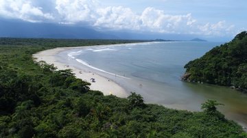Praia de Itaguaré onde foi registrada a ocorrência - Antônio TK