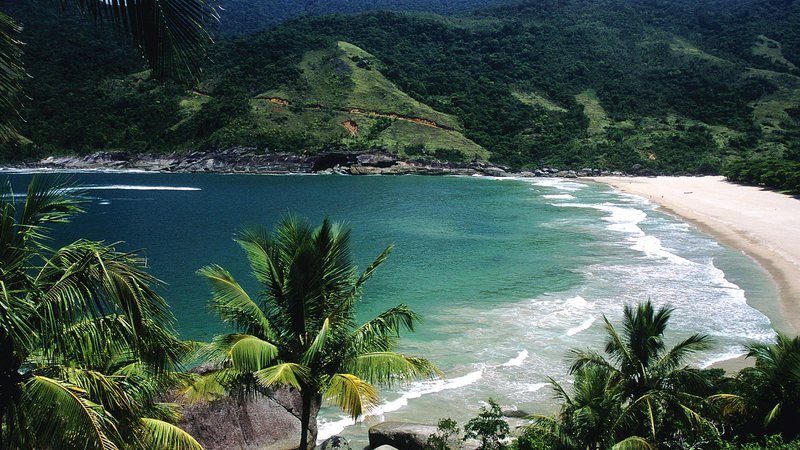 Vista da praia do Bonete - Foto Marco Yamin
