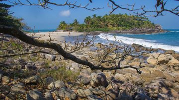 Praia de Calhetas em São Sebastião, litoral de São Paulo - Luciana Vieira/PMSS