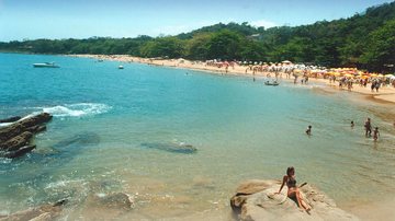 Praia do Curral em Ilhabela, litoral de São Paulo - Divulgação/PMI