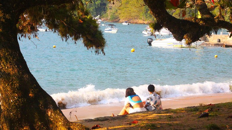 Praia do Presídio, em Ubatuba - Reginaldo Pupo