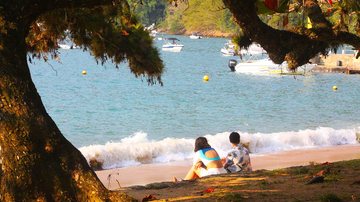 Praia do Presídio, em Ubatuba - Reginaldo Pupo