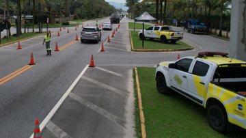 DER divulgou  interdição de trechos da Rio-Santos devido a obras de recuperação e modernização - Divulgação/DER