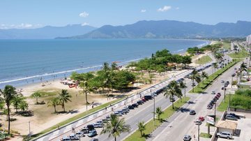 Praia do Indáia, em Caraguatatuba, litoral de São Paulo - Gianni D’Angelo/PMC