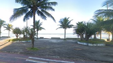 Jovem, de João Pessoa, desapareceu na praia do Centro, em Mongaguá - Google Street View