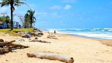 Praia de Itanhaém, no litoral de SP - Prefeitura de Itanhaém