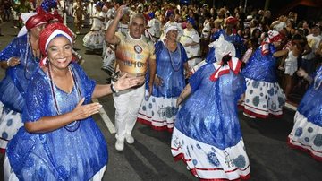 Ala das baianas da escola de samba Bisnetos de Cacique - Arquivo/Bisnetos de Cacique