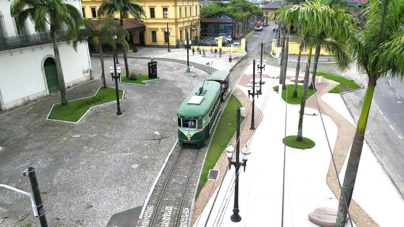 Novo sistema representará economia na despesa com energia e menos ruído - Prefeitura de Santos