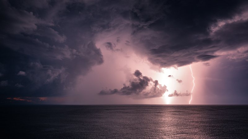 Alerta de tempestades é válido entre 12h e 21 horas desta sexta-feira (7) - Imagem ilustrativa/Unsplash