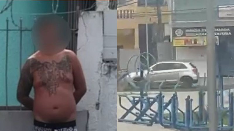 Suspeito foi capturado em Poá, a 155km do local do crime - Divulgação/Polícia Civil