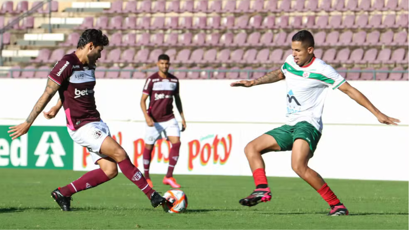 Partida ocorreu no estádio Fonte Luminosa, em Araraquara, no interior de São Paulo - Luís Miguel Ferreira/Ferroviária SAF