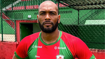 Após o caso, o goleiro Tom Cristian não atuou mais pela Portuguesa Santista - Lucas Leite/Agência Briosa